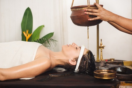 massage ayurveda à l'huile